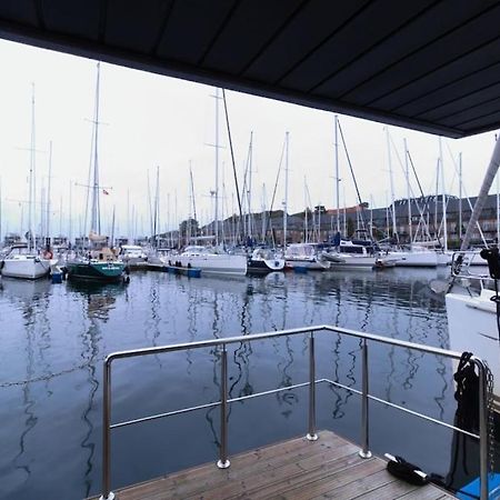 Hausboot Fjord Meeresbrise Mit Dachterrasse In فلنسبورغ المظهر الخارجي الصورة